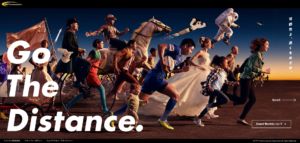 Go the Distance.のページのファーストビュー